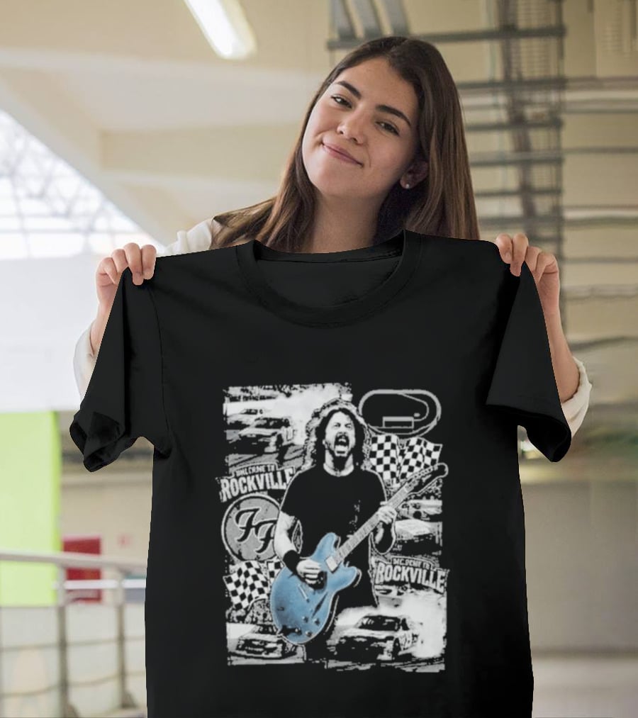 Foo Fighters Welcome To Rockville 2026 May 8 Daytona International Speedway NASCAR Daytona 500 T-Shirt
