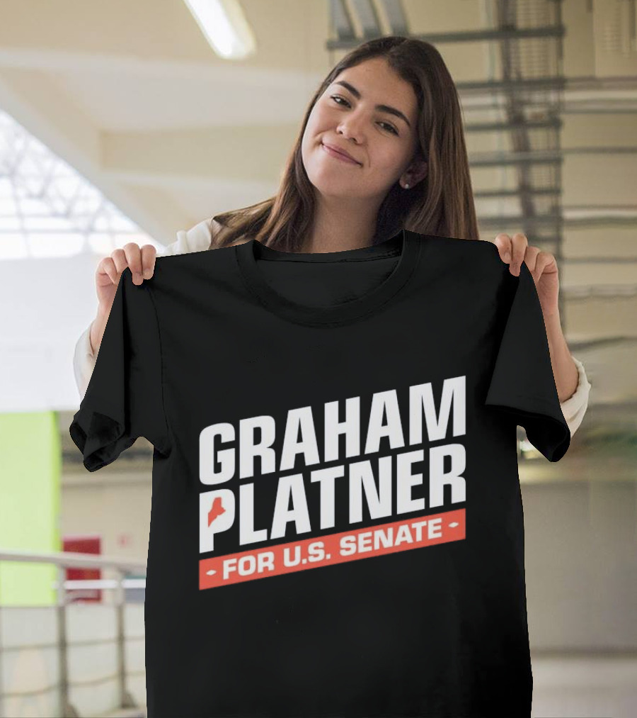 Graham Platner For U.S. Senate Campaign Political Elect T-Shirt