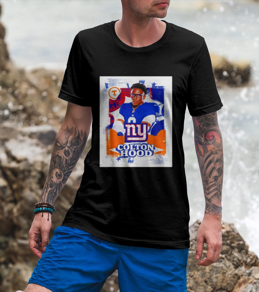 Colton Hood New York Giants 2026 Draft NY Giants Football T-Shirt