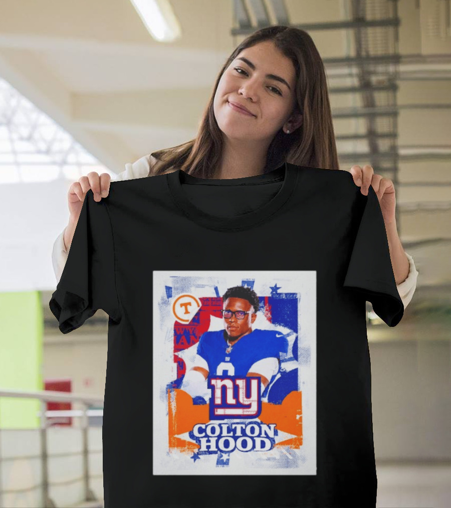 Colton Hood New York Giants 2026 Draft NY Giants Football T-Shirt