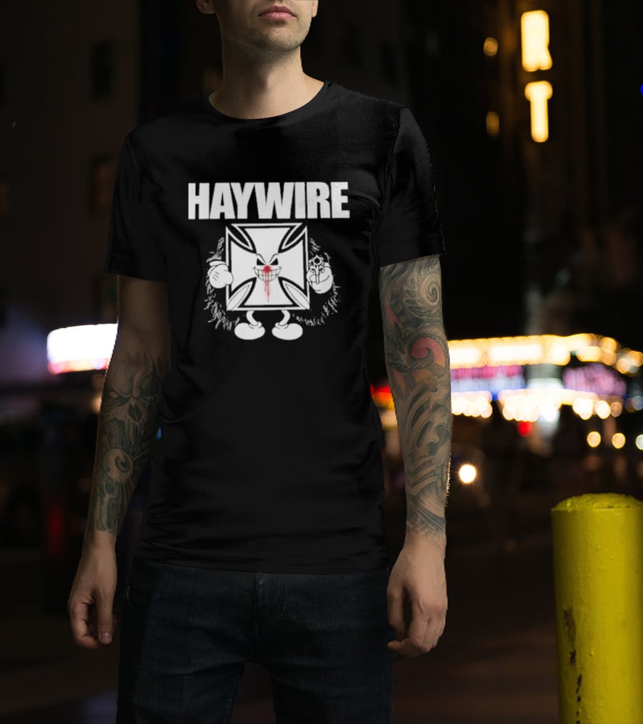 Haywire Andrew WK Manifesting Tour 2026 Collaboration Concept Microwave Salad T-Shirt