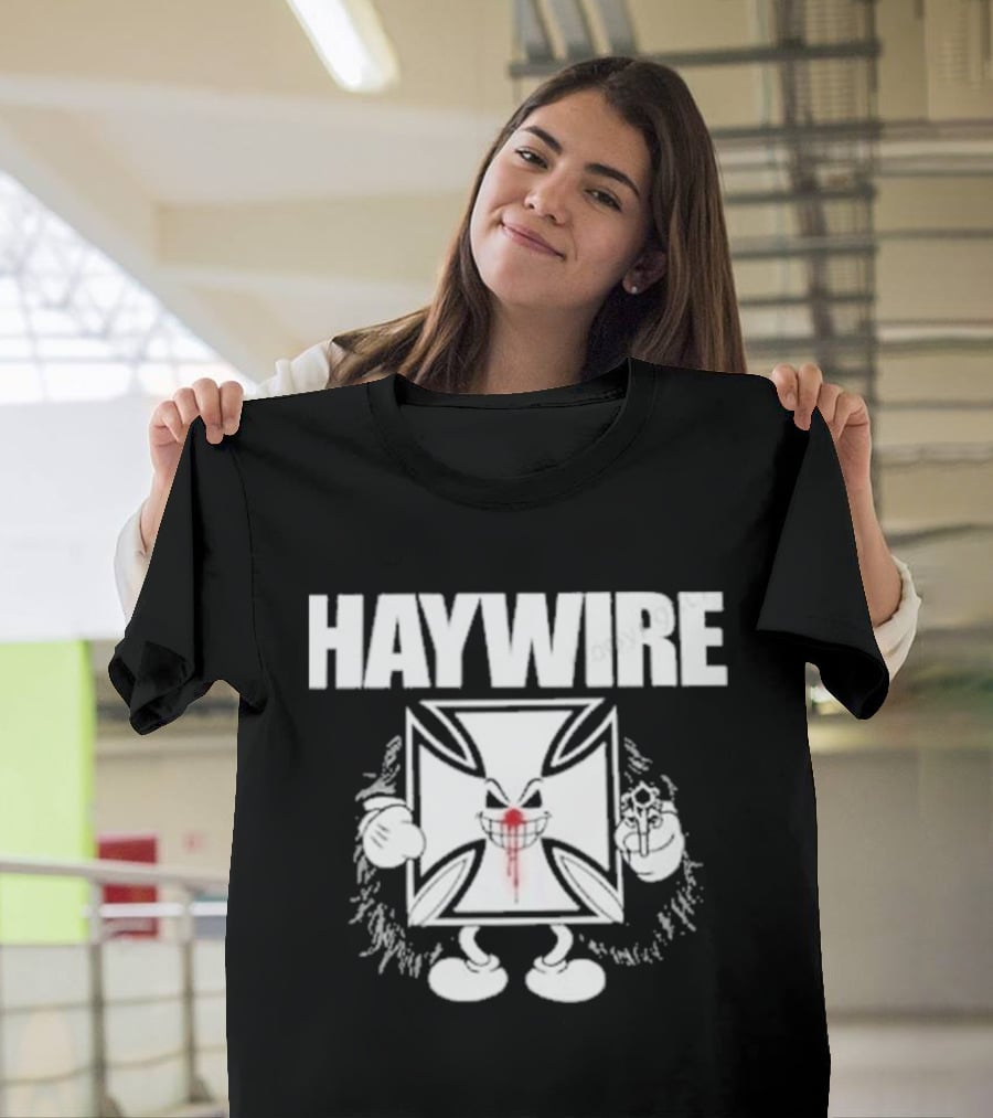 Haywire Andrew WK Manifesting Tour 2026 Collaboration Concept Microwave Salad T-Shirt