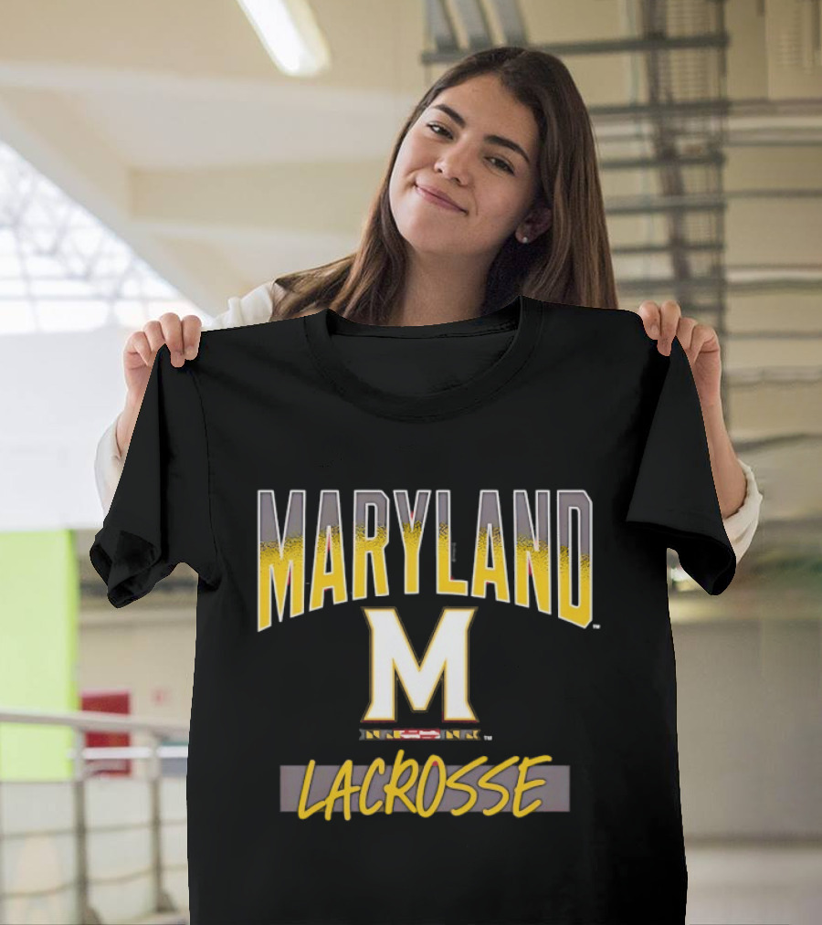 Maryland Lacrosse Terrapins M Logo Hype T-Shirt