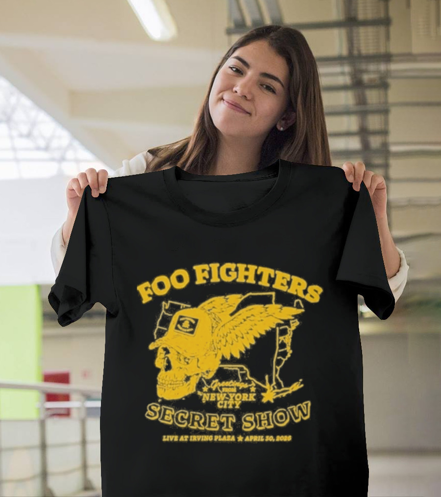 New York City Foo Fighters Secret Show Live At Irving Plaza April 30 2026 T-Shirt