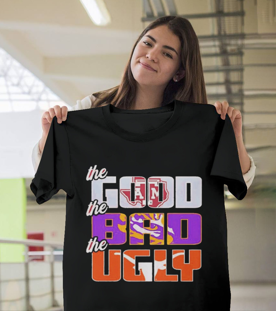 Texas A&M Aggies The Good The Bad The Ugly T-Shirt