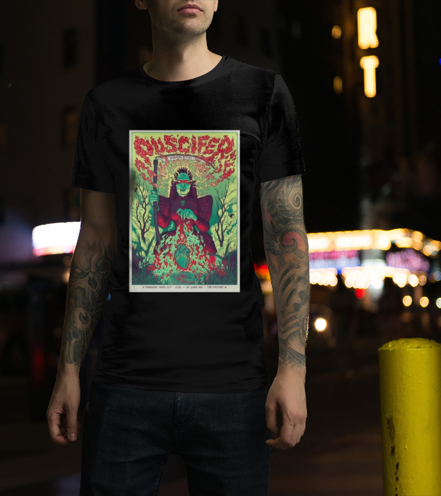 Puscifer Normal Isn't Chesterfield MO Apr 30 2026 St Louis MO The Factory T-Shirt