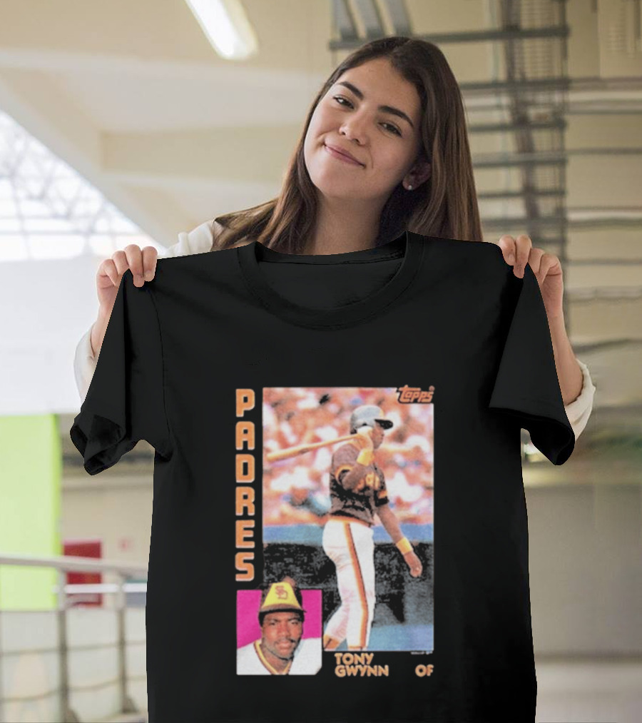 San Diego Padres Tony Gwynn 2026 Topps Baseball Card T-Shirt