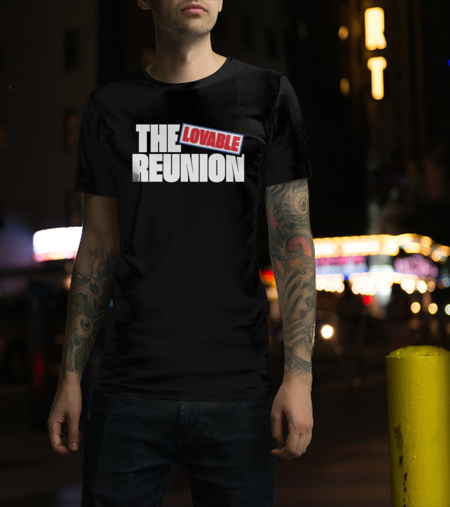 The Lovable Reunion Classic 80s T-Shirt