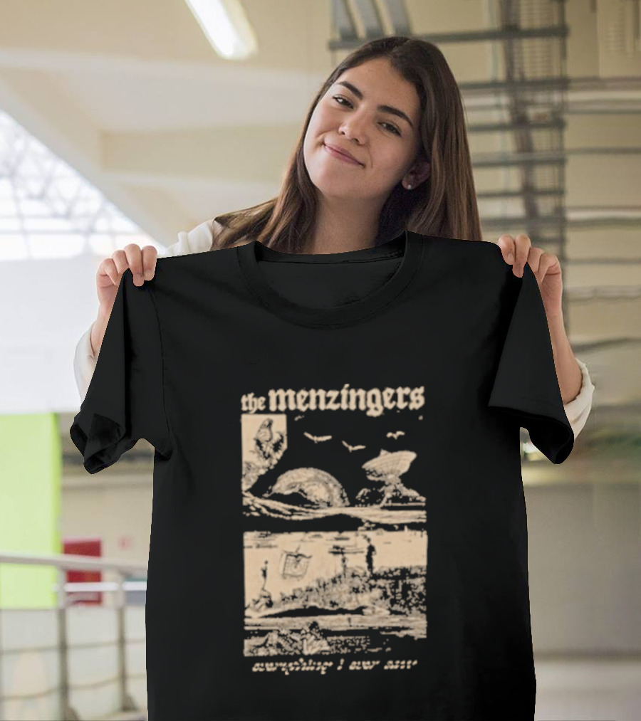 The Menzingers Landscape Metaphor Cities Wander Songs T-Shirt