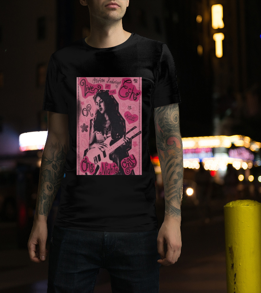 Olivia Rodrigo Live At The Echo April 24 2026 One Night Only T-Shirt
