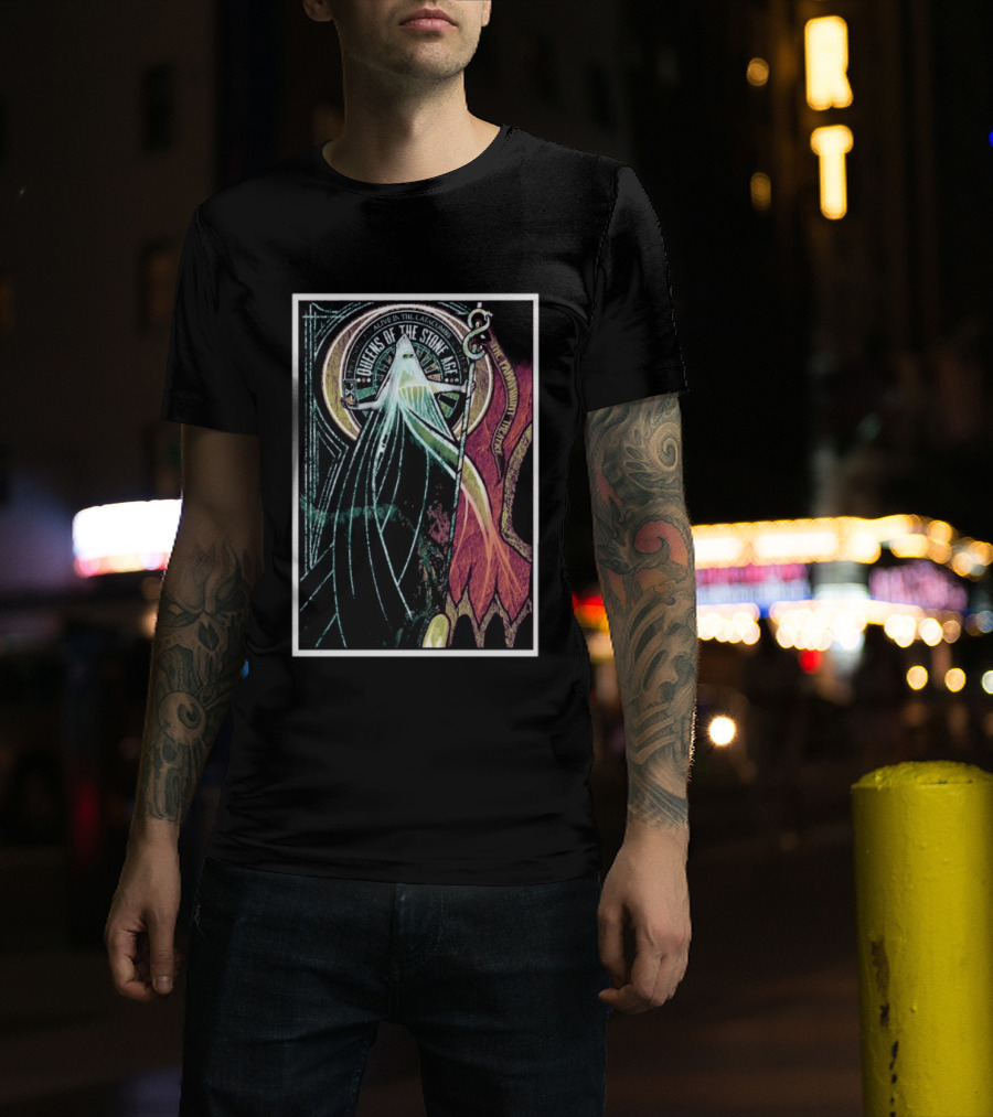 Queens Of The Stone Age Alive In The Catacombs Tour Seattle April 29 2026 T-Shirt