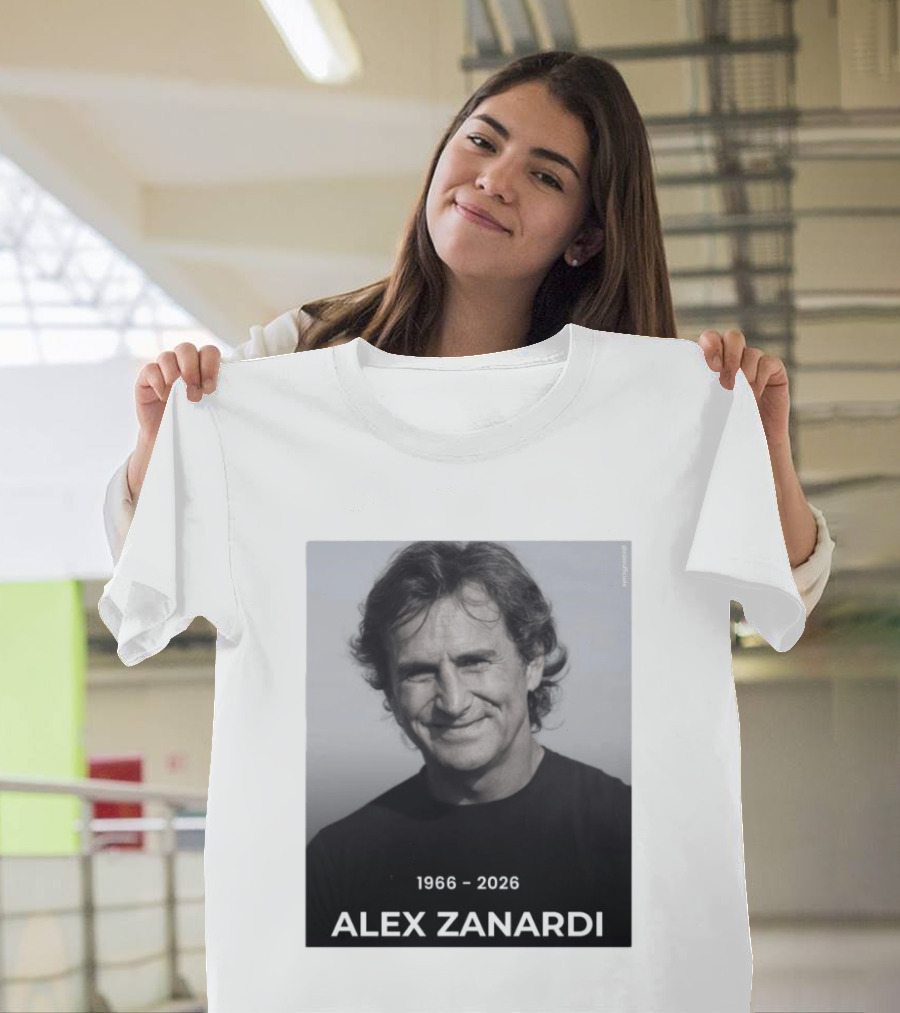 1966 2026 Alex Zanardi Con Profondo Dolore La Famiglia Comunica La Scomparsa Di Alessandro Zanardi T-Shirt