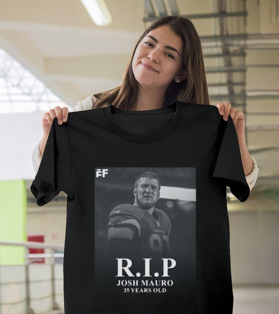 RIP Josh Mauro 97 Cardinals Tribute FF Logo 35 Years Old T-Shirt