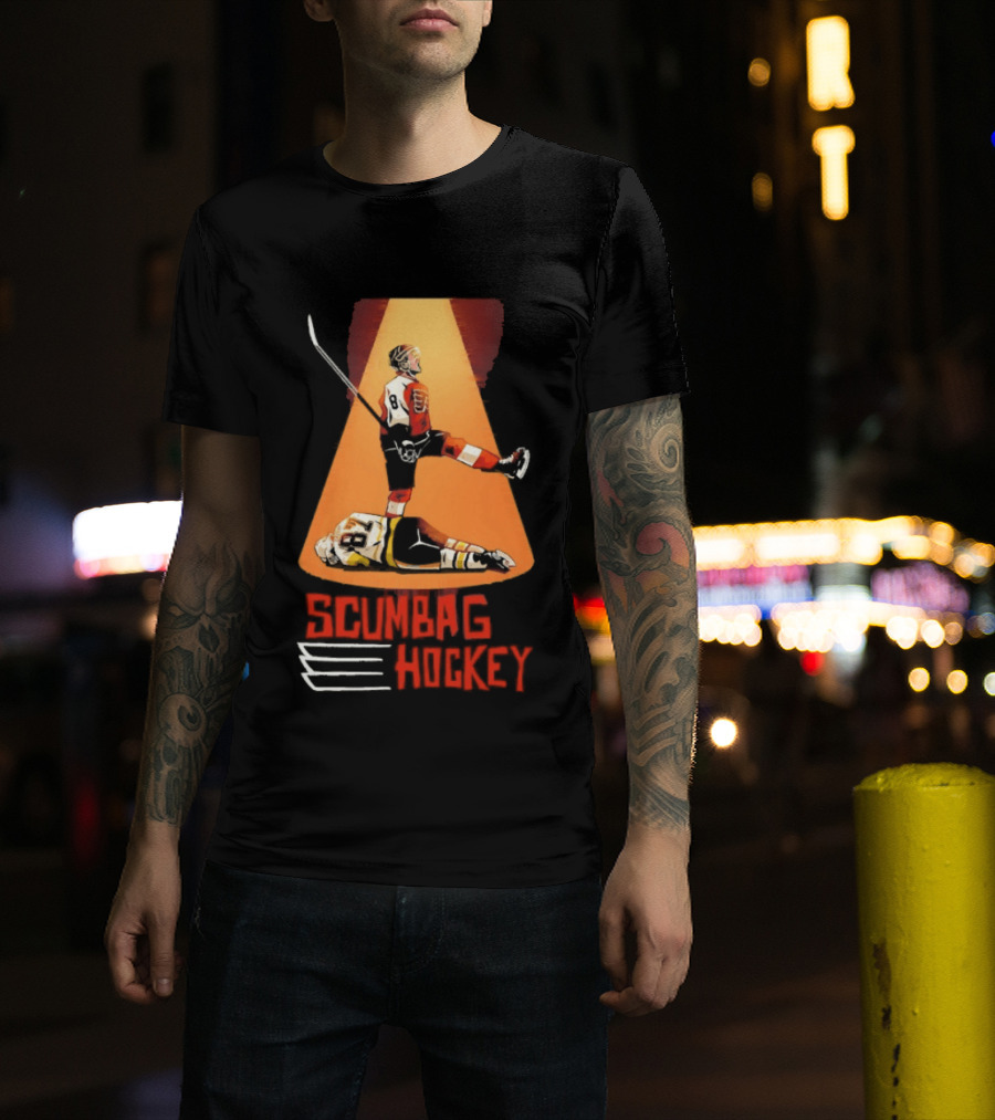 Philadelphia Flyers Cam York Scumbag Hockey Vs Pittsburgh Penguins Sidney Crosby T-Shirt