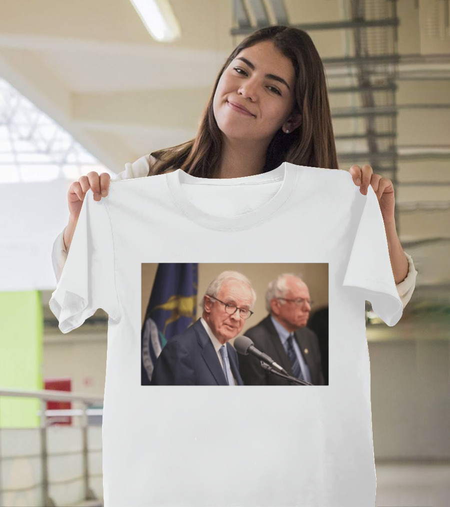 Donald W. Riegle Michigan Political Legacy Speaker Event With Bernie Sanders T-Shirt