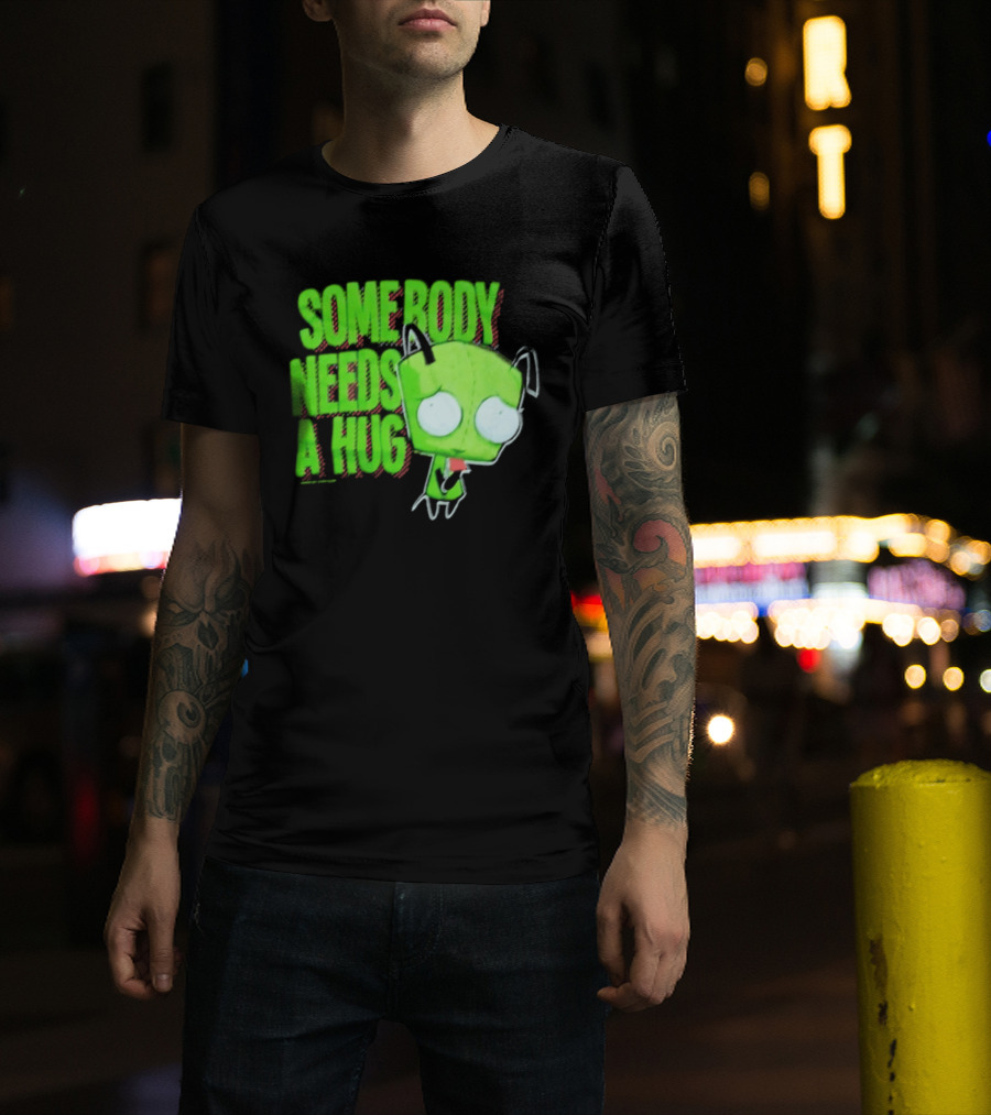 Somebody Needs A Hug Gir Invader Zim T-Shirt