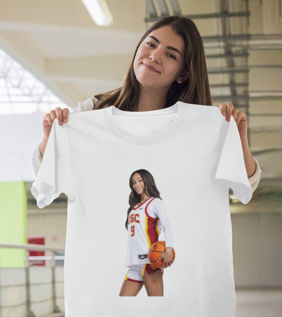 Jazzy Female Newcomer Of The Year USC Basketball T-Shirt
