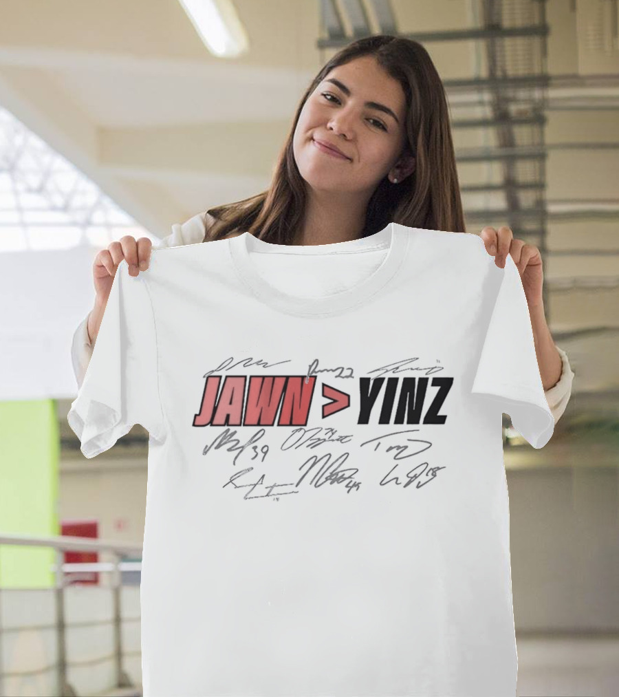 Jawn Greater Than Yinz Philadelphia Hockey T-Shirt