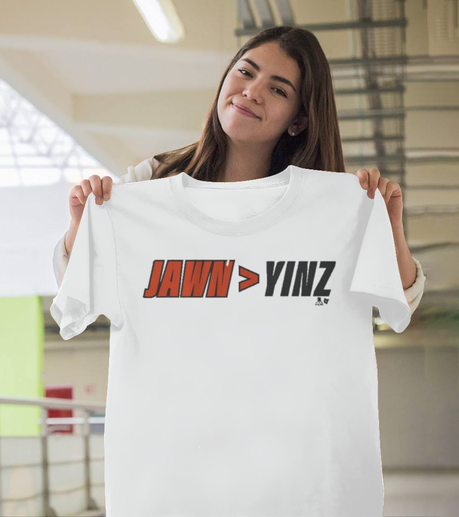 Philadelphia Hockey Jawn Greater Than Yinz T-Shirt