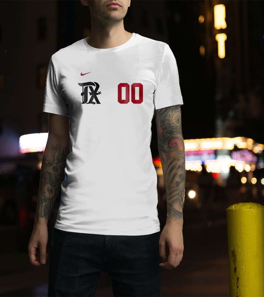 Texas Rangers TX Nike Peagle Power 00 T-Shirt