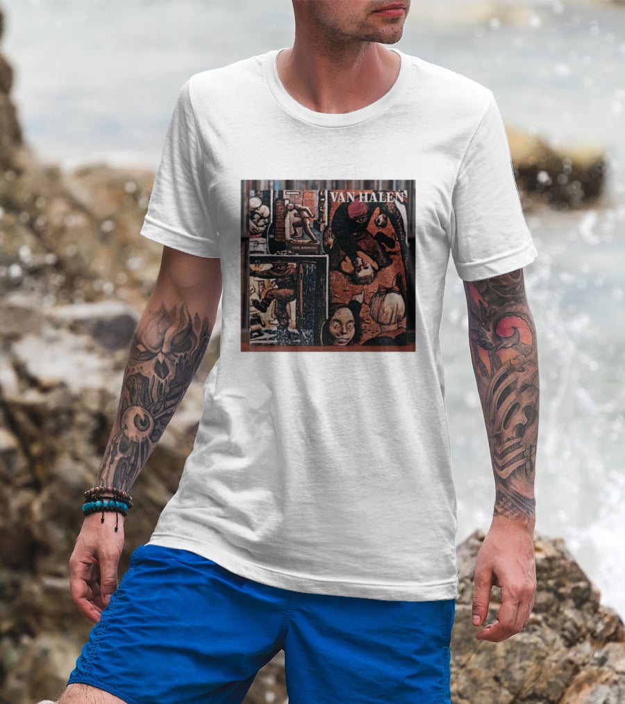 Van Halen Fair Warning Album Cover Art Released 1981 T-Shirt