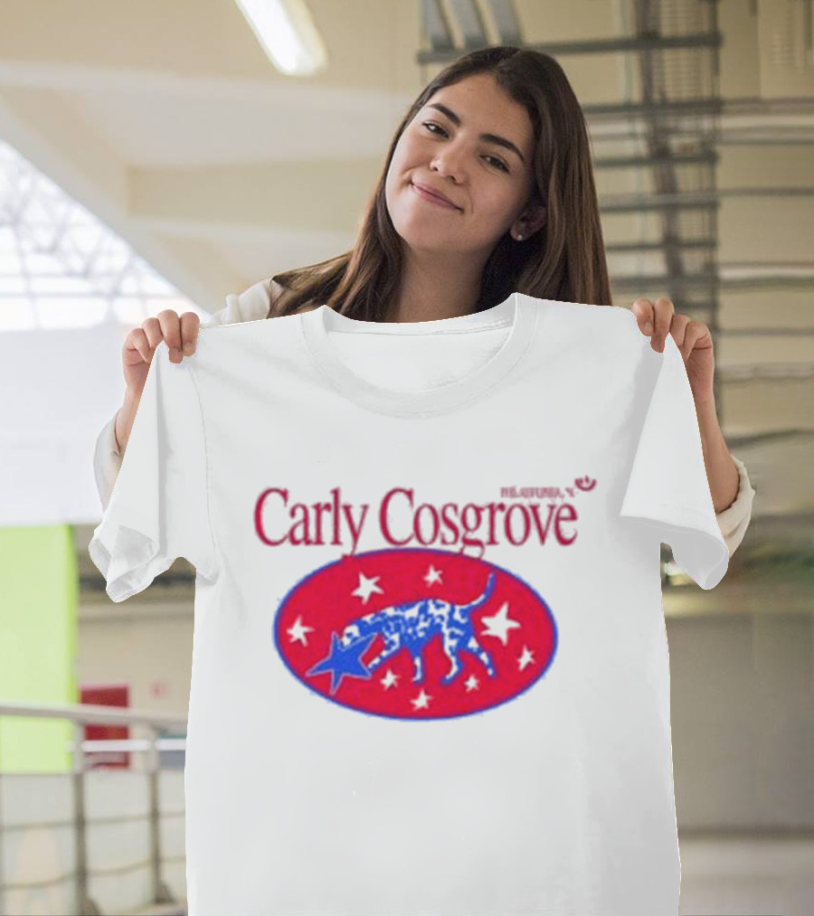 Carly Cosgrove Dog Oval Star T-Shirt