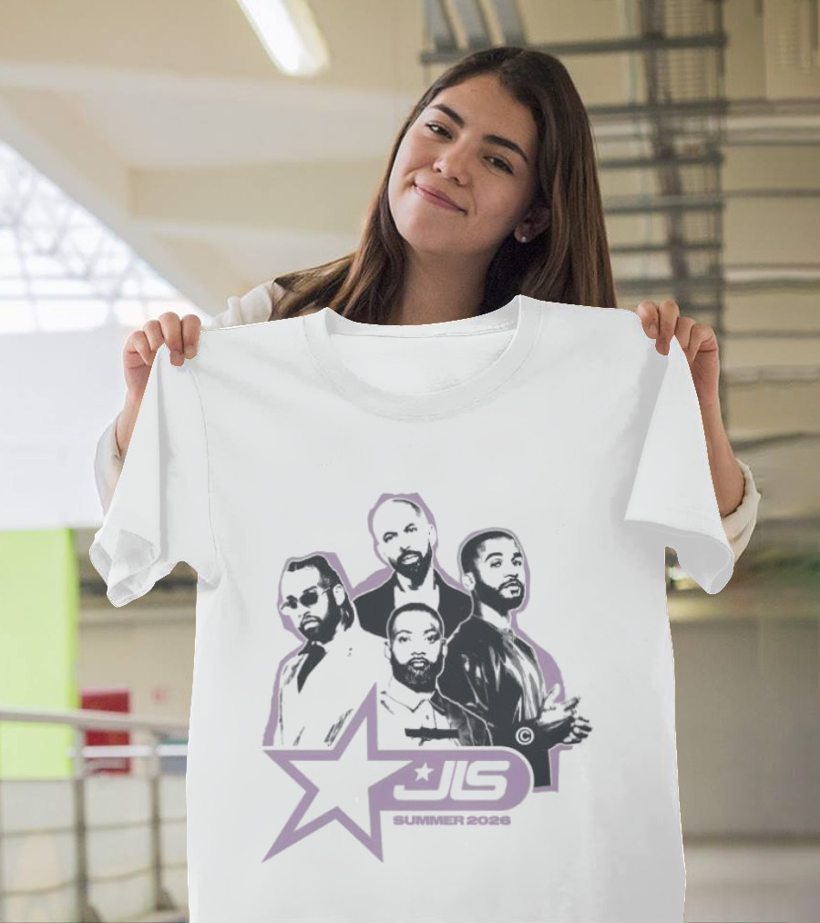 JLS Star Summer 2026 Reunion Tour Group T-Shirt
