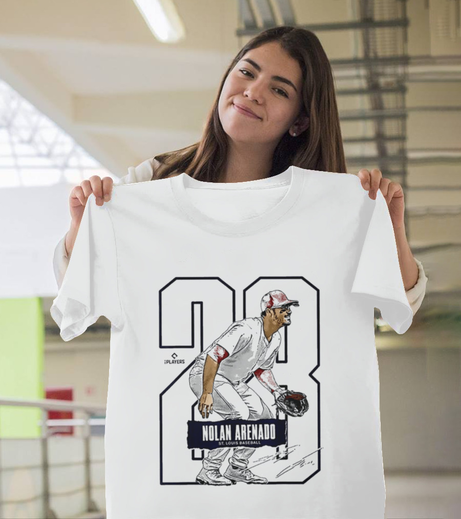 Nolan Arenado 28 ST Louis Baseball Players T-Shirt