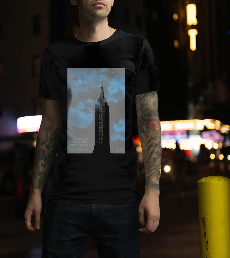 SUGAR Empire State Building Webster Hall NYC May 2 4 2026 T-Shirt