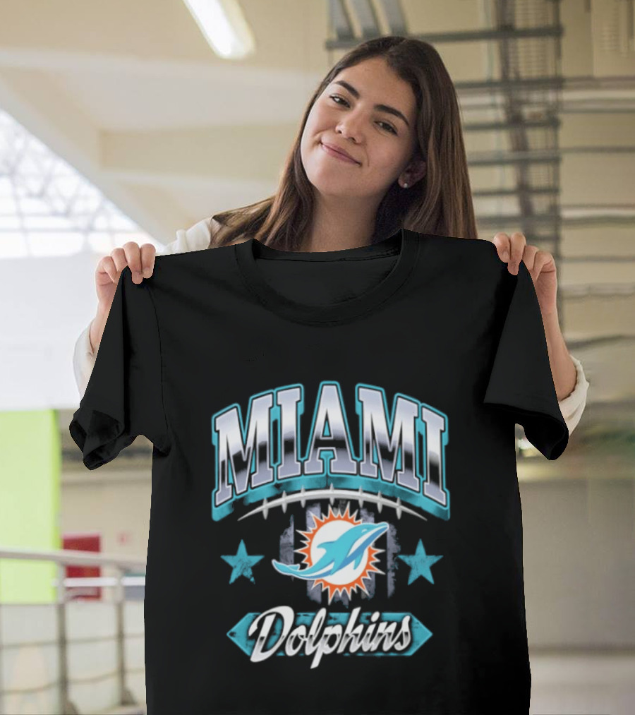 Miami Dolphins Americana 2026 NFL Team Spirit T-Shirt