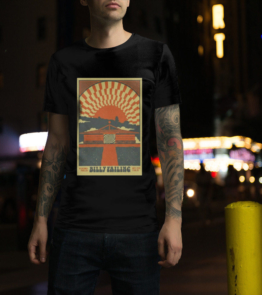 Billy Failing Wildflower Pavilion May 2 2026 Lyons CO T-Shirt