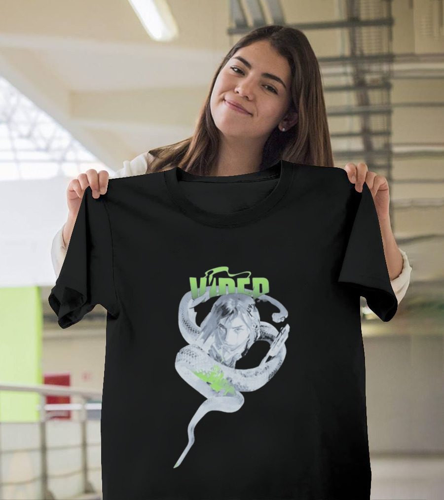 Viper Valorant Why We Fight Back Snake T-Shirt