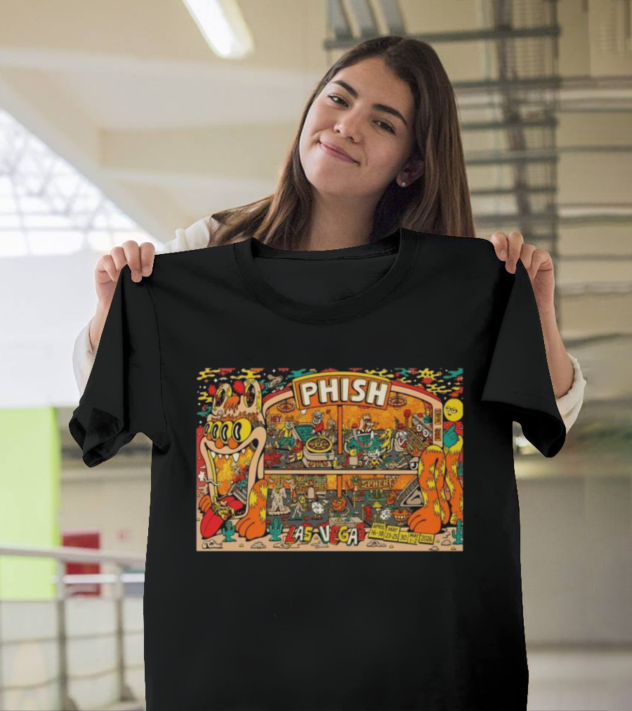 Phish Sphere Las Vegas Tour Dates April May 2026 T-Shirt