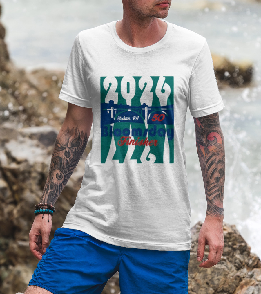 2024 Bloomsday Finisher 50th Annual Race Spokane 12K T-Shirt