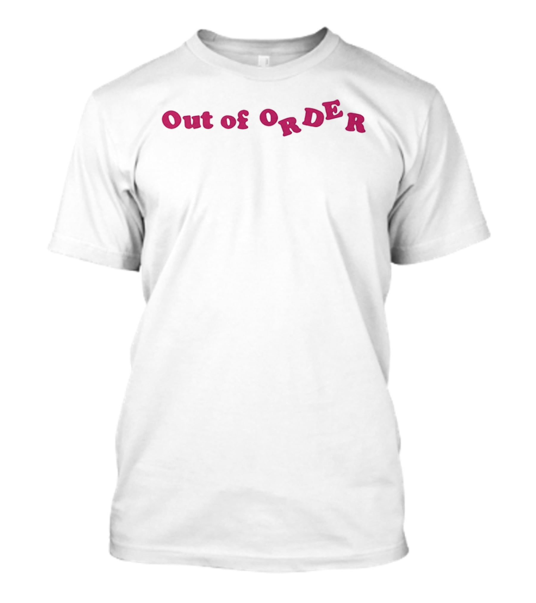Out Of Order Adwoa Aboah Bold Statement Fashion Trend T-Shirt