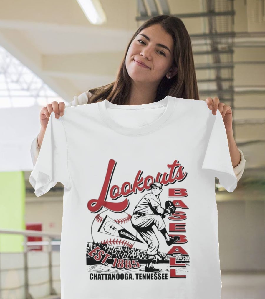 Lookouts Baseball Chattanooga Tennessee Est 1885 T-Shirt