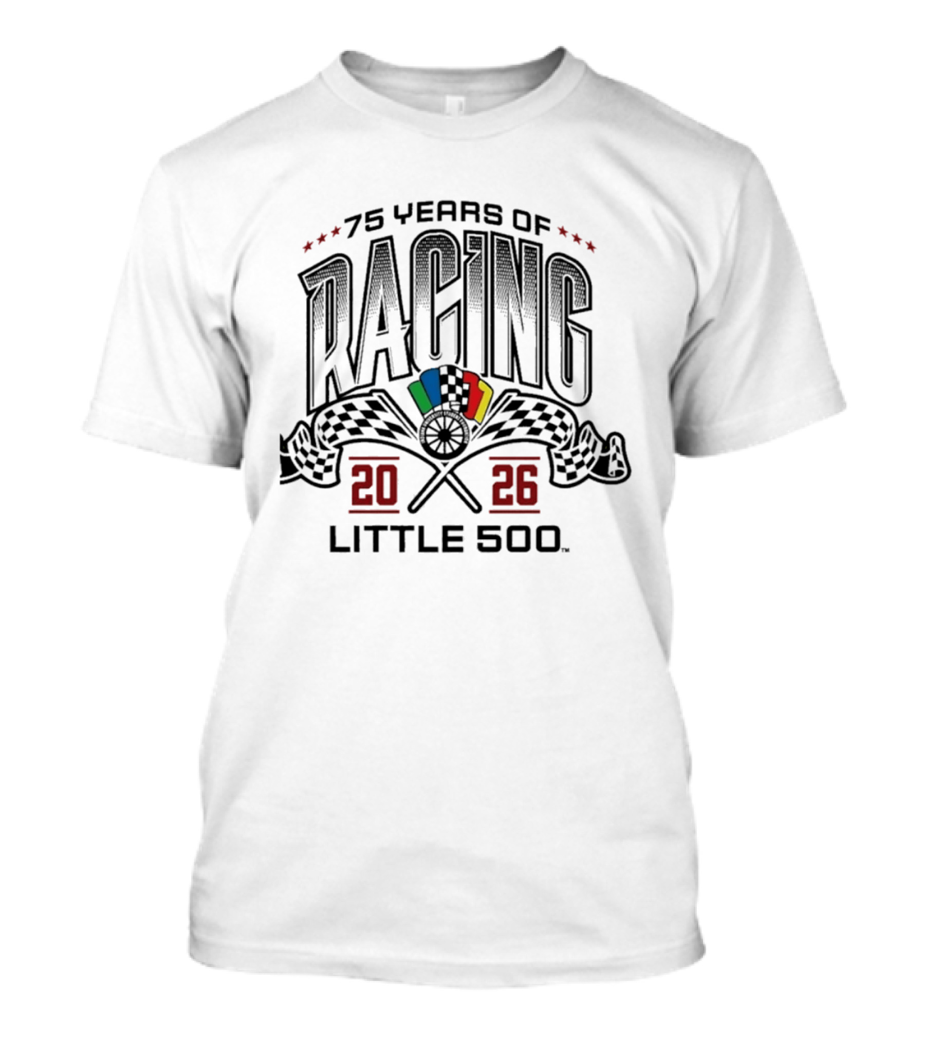 75 Years Of Racing Little 500 2026 Indiana Hoosiers T-Shirt