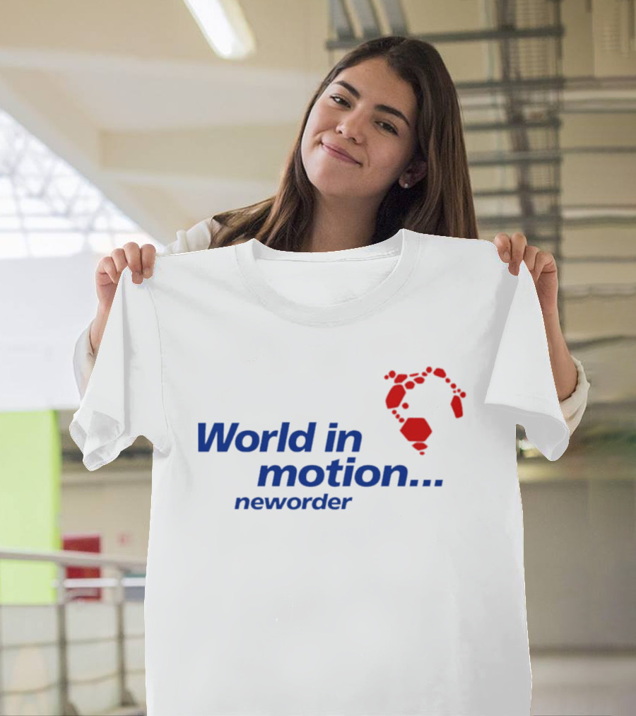 World In Motion New Order England Football T-Shirt
