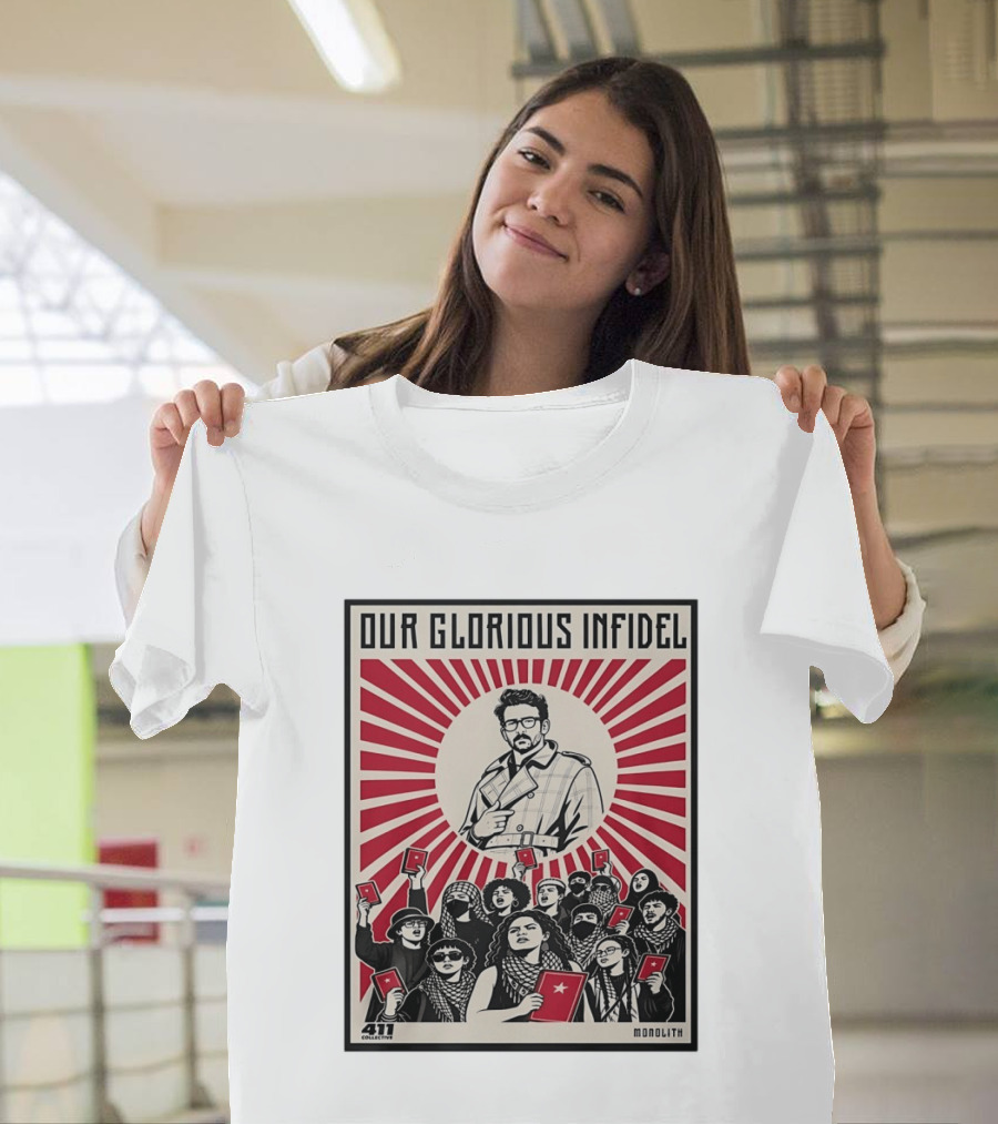 Onolith Collective Our Glorious Infidel 411 Monolith Red Star Revolution T-Shirt