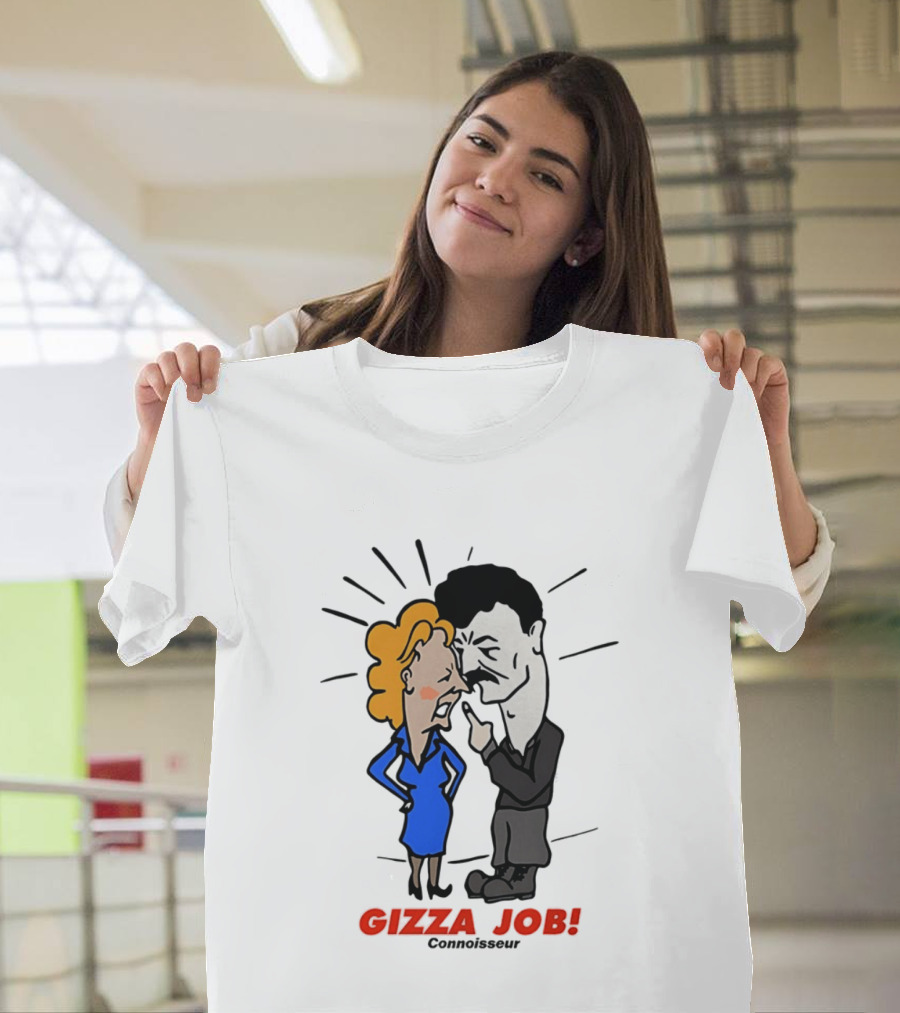 Yosser Hughes Gizza Job Cartoon Illustration By Comictees.com T-Shirt