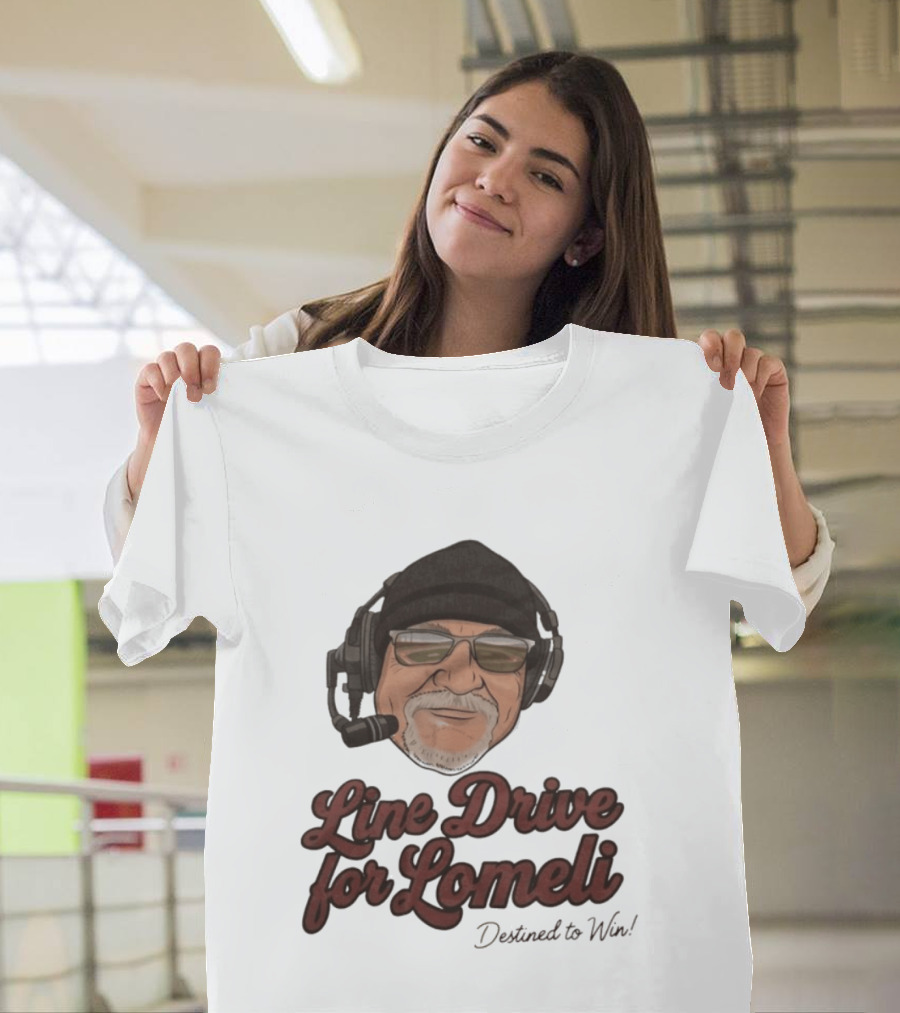 Line Drive For Lomeli Destined To Win T-Shirt