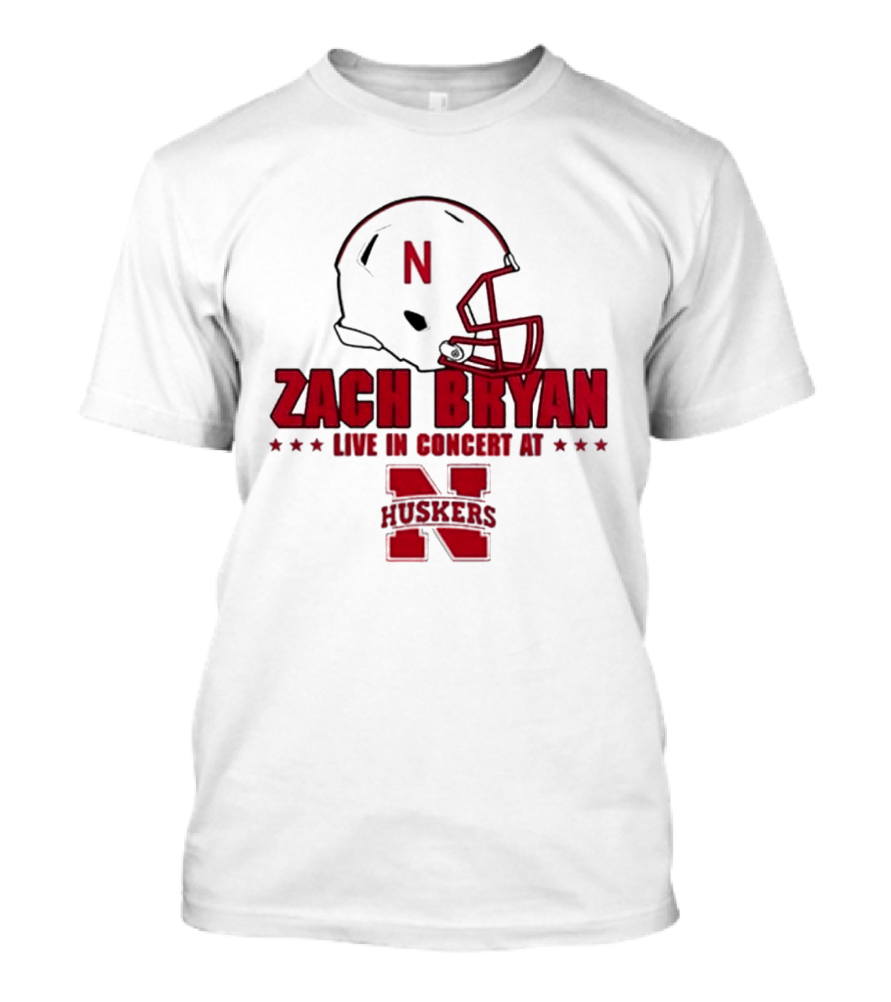 Zach Bryan Live In Concert At Nebraska Huskers 2026 T-Shirt