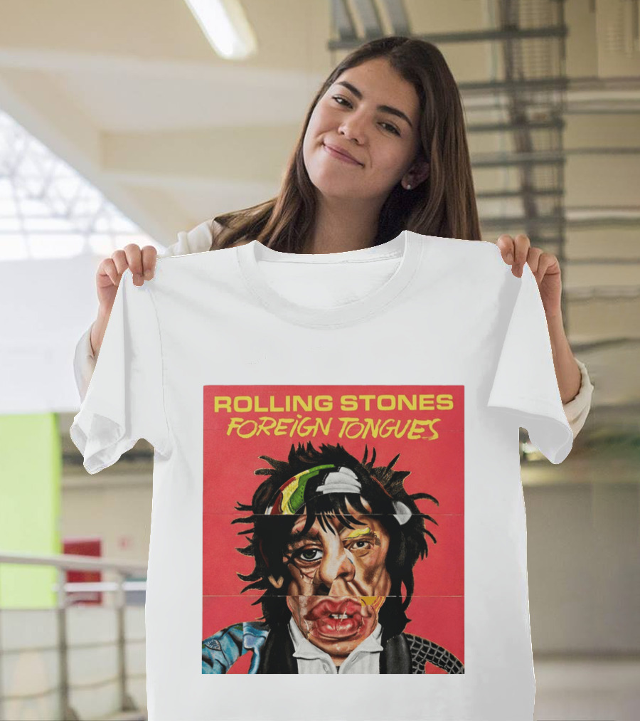 The Rolling Stones Foreign Tongues Album Cover Art 2026 T-Shirt