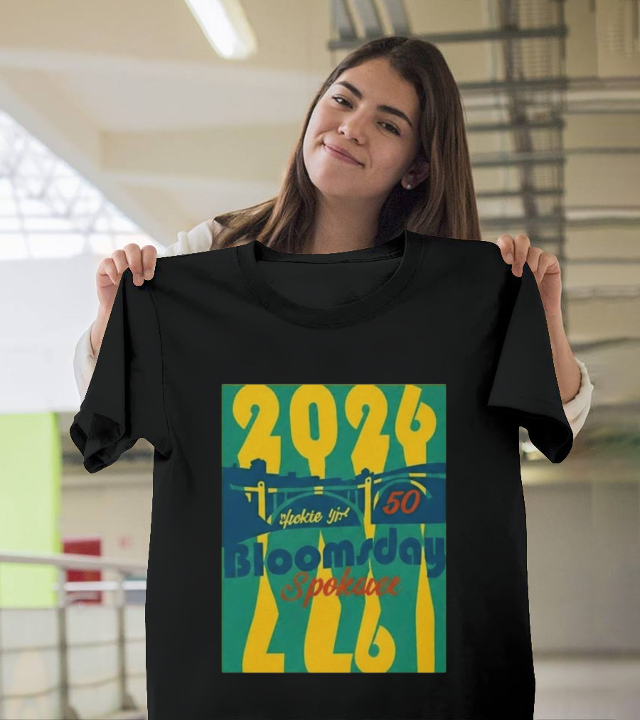 2026 Spokane Bloomsday 50th Race Hometown Pride Celebration T-Shirt
