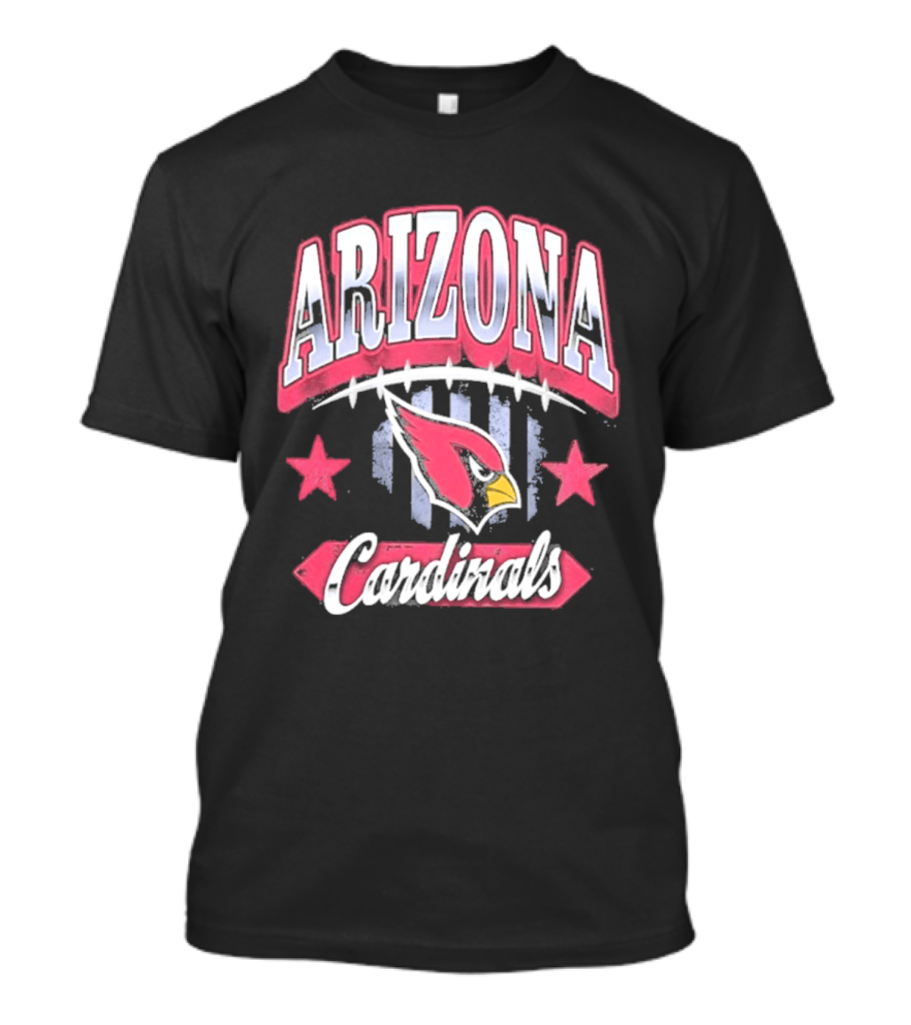 Arizona Cardinals Americana 2026 Red White Blue Stars T-Shirt