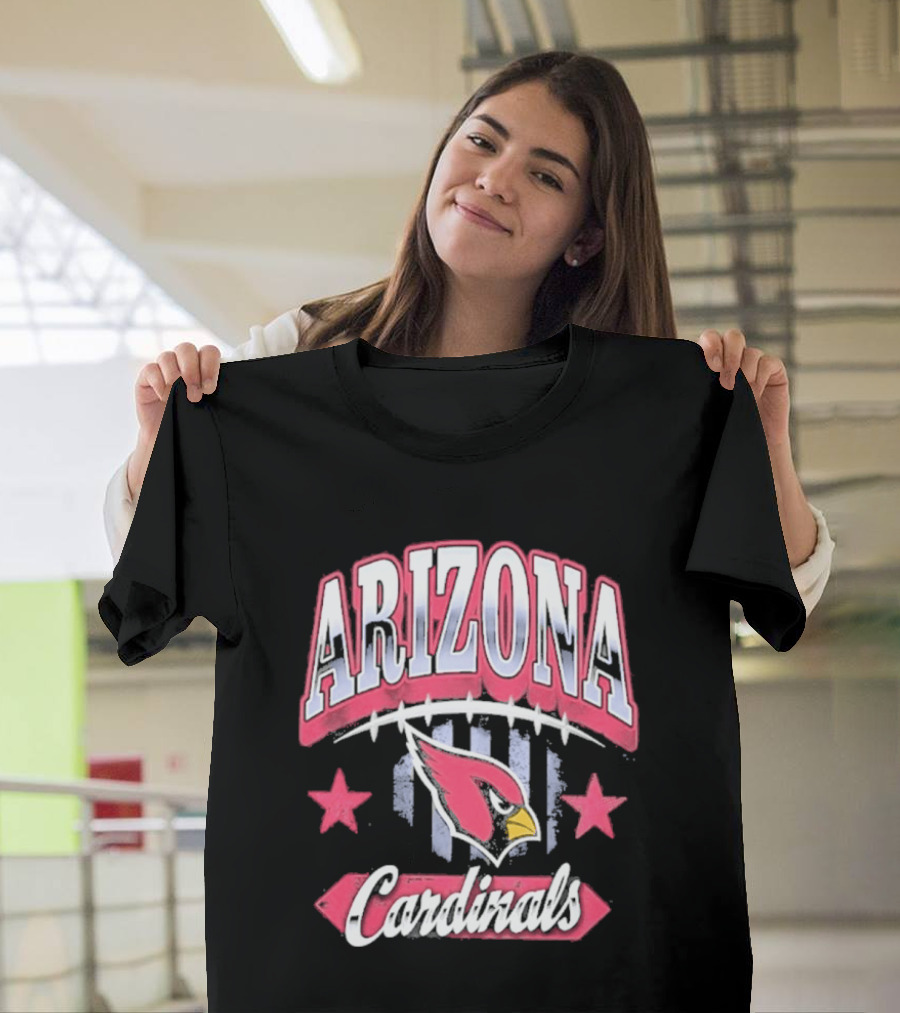Arizona Cardinals Americana 2026 Red White Blue Stars T-Shirt