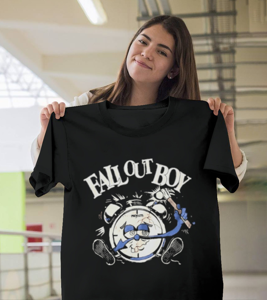 Brooklyn Projects Fall Out Boy Drum Graphic Collaboration T-Shirt