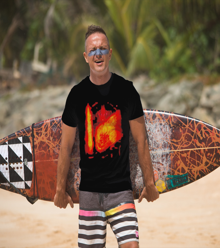 Flame Knight Fire Armor Blaze T-Shirt
