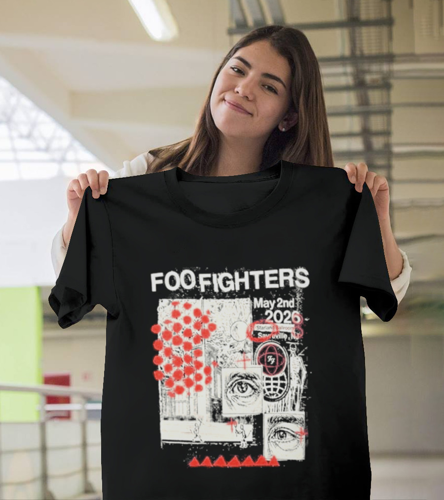 Foo Fighters Sayreville New Jersey 2026 Starland Ballroom May 2nd Your Favorite Toy T-Shirt