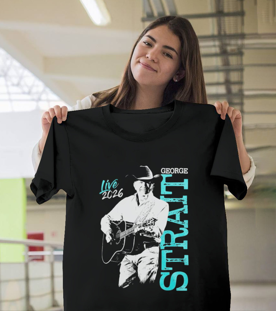 George Strait Live 2026 Death Valley Edition Black T-Shirt